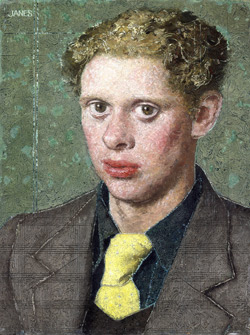 Alfred Janes, Dylan Thomas, 1934 (c) Artist's Estate 