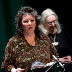 Carol Ann Duffy and Gillian Clarke 300