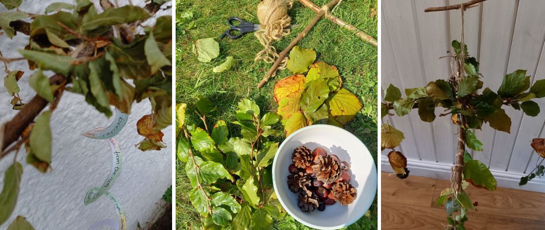 ‘With his stick that picked up leaves’: Sut i greu symudyn yr hydref