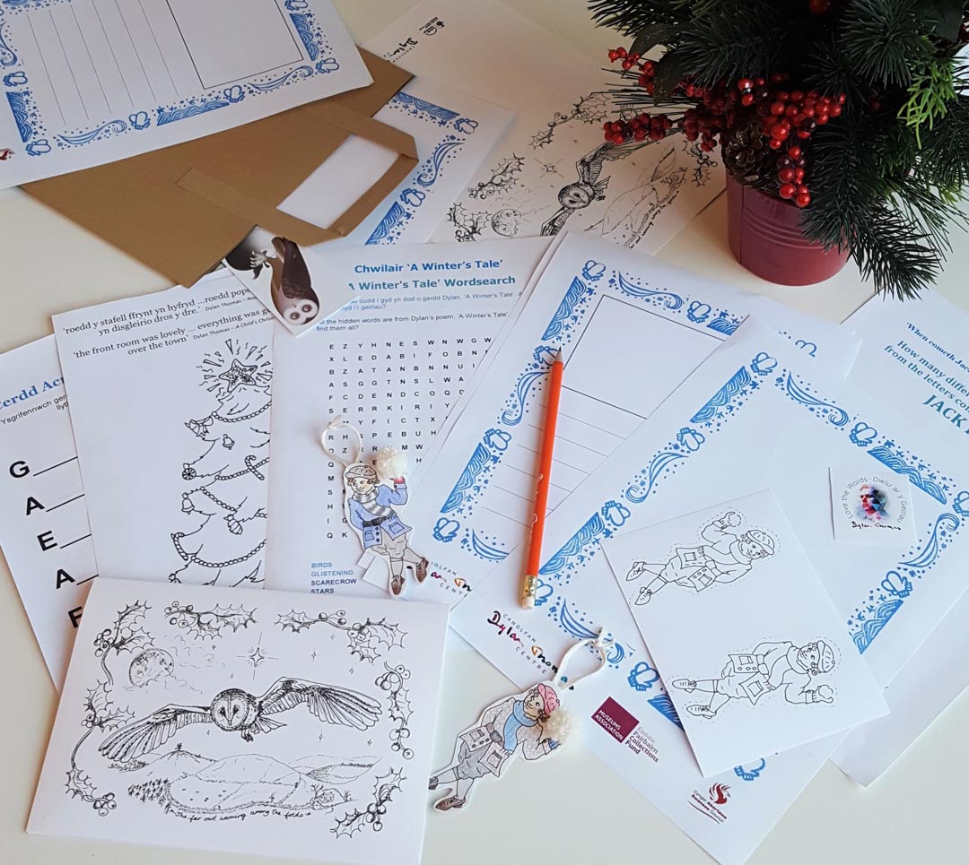 ‘A Child’s Christmas in Wales’ Self-Led activities
