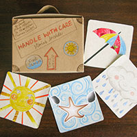 Quiet Family Workshop: ‘Holiday Memory’ Travel Board Games