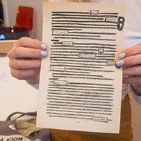 Creating Visual Poems with Ffion Jones